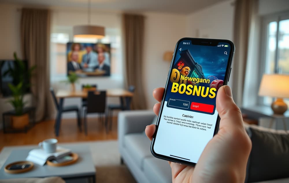 Norsk spiller mottar innskuddsbonus på mobilen